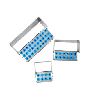 1 Chiếc Nồi Hấp Nha Khoa Bur Holder 8 / 12 / 30 Lỗ Hộp Khử Trùng Endo File Hộp Khử Trùng Kim Cương Burs Khoan Khối