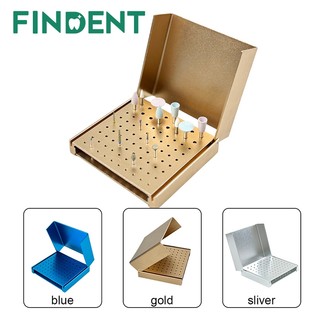 1 Chiếc 86 Lỗ Nha Khoa Bur Giá Đỡ Cho Nha Khoa Tốc Độ Cao Và Thấp Endo Hộp Làm Sạch Chân Đế 135°C Khối vỏ tiệt trùng tự động hấp