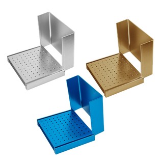 1 Chiếc 86 Lỗ Nha Khoa Bur Giá Đỡ Cho Nha Khoa Tốc Độ Cao Và Thấp Endo Hộp Làm Sạch Chân Đế 135°C Khối vỏ tiệt trùng tự động hấp