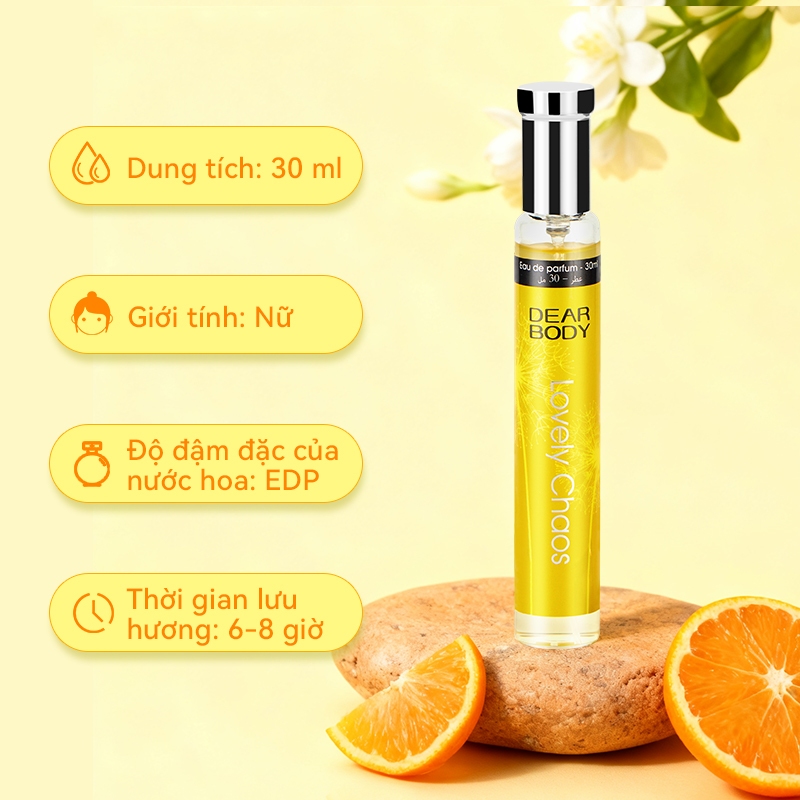 ✨Cái thứ hai nửa giá✨Lovely Chaos Nước hoa UK Luxury 30ml Hương trái cây tươi mát Nước hoa dành cho nữ
