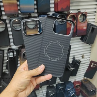 Ốp điện thoại sợi Carbon Aramid nguyên chất từ tính cho Google Pixel 10 9 Pro Fold Vỏ sạc không dây siêu mỏng
