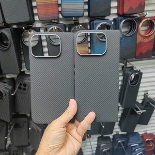 Ốp điện thoại sợi Carbon Aramid nguyên chất từ tính cho Google Pixel 10 9 Pro Fold Vỏ sạc không dây siêu mỏng