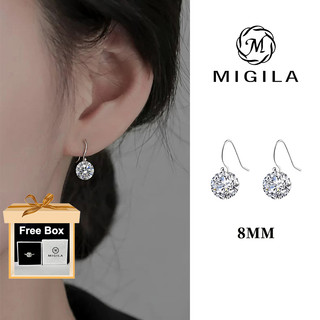 Bông Tai HOOK Giả Hình Tròn MIGILA Chống Thấm Nước và Không Phai Màu, Sang Trọng và Thoải Mái - Quà Tặng Perfect Cho Gf