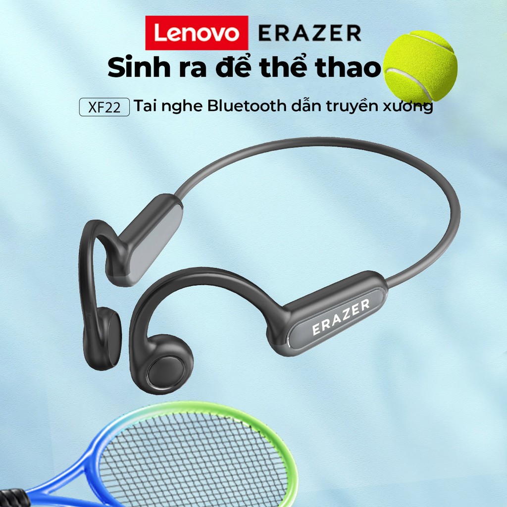 Lenovo ERAZER XF22 Dẫn Truyền Xương Không Dây Bluetooth 5.4 Tai Nghe Thể Thao Cảm Ứng Stereo HiFi Tai Nghe Chống Thấm Nước