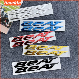 Nhãn dán mềm huy hiệu biểu tượng 3D xe máy 1 / 2 thời trang cho Honda Beat