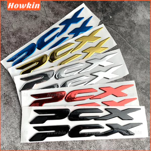 Nhãn dán mềm huy hiệu biểu tượng 3D xe máy 1 / 2 thời trang cho Honda Pcx PCX150 125 PCX125