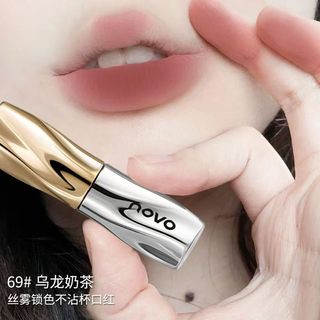 Son môi chống dính NOVO - Velvet Matte tự nhiên Chống thấm nước & Chống nhòe Khóa lâu Màu sắc sắc tố cao Trang điểm môi 9003