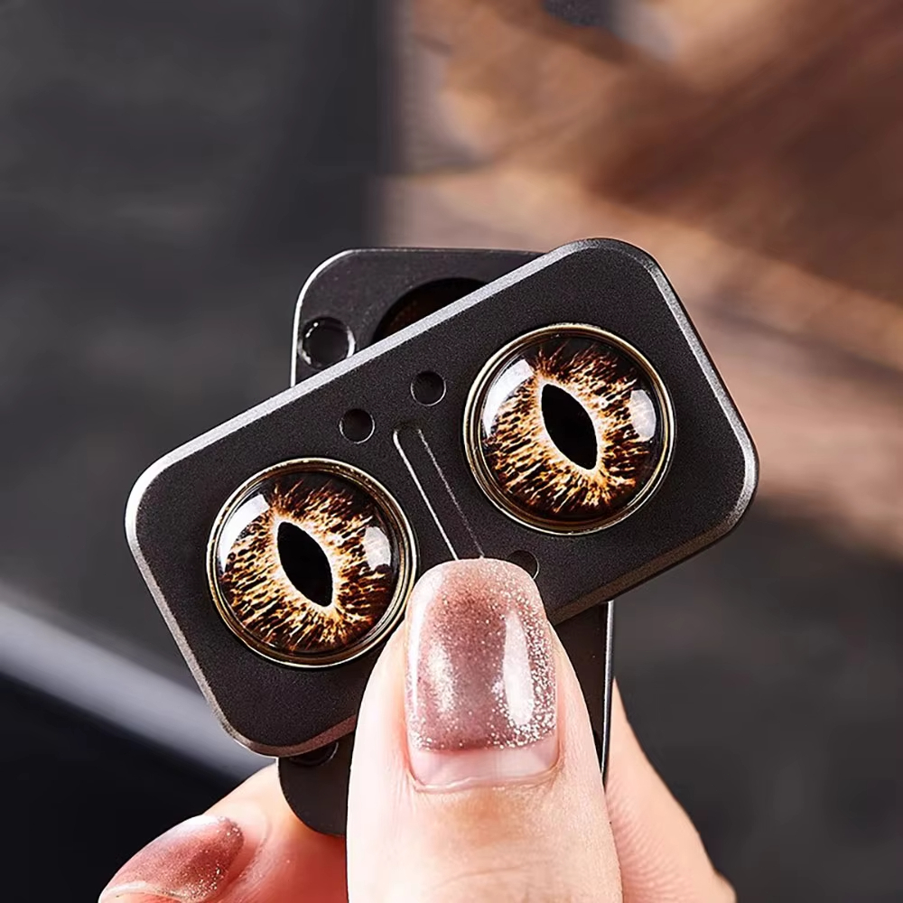 Tinh Tế Cú EDC Fidget Đồ Chơi Hợp Kim Kẽm Fidget Spinner Cá Tính Fidget Thanh Trượt Giảm Căng Thẳng & Thư Giãn Đồ Chơi Cho Văn Phòng