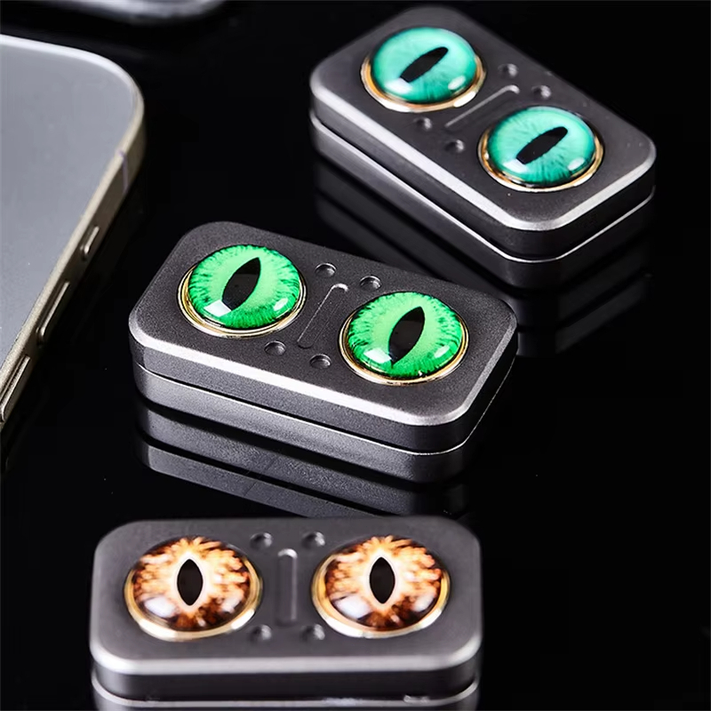 Tinh Tế Cú EDC Fidget Đồ Chơi Hợp Kim Kẽm Fidget Spinner Cá Tính Fidget Thanh Trượt Giảm Căng Thẳng & Thư Giãn Đồ Chơi Cho Văn Phòng