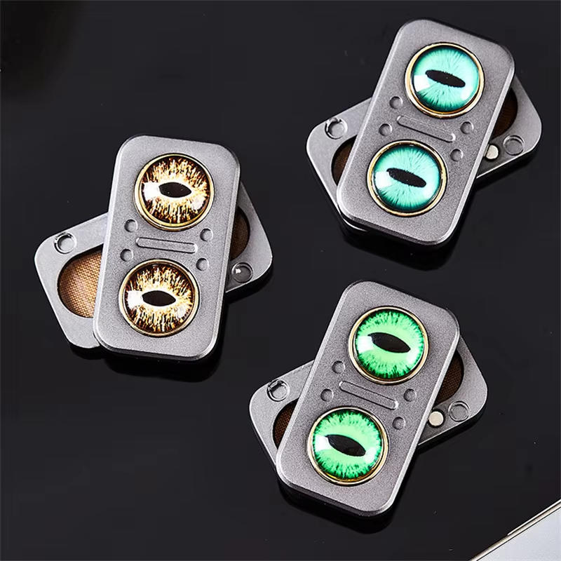 Tinh Tế Cú EDC Fidget Đồ Chơi Hợp Kim Kẽm Fidget Spinner Cá Tính Fidget Thanh Trượt Giảm Căng Thẳng & Thư Giãn Đồ Chơi Cho Văn Phòng