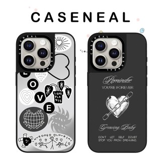 CASENEAL Chain Love Vỏ Điện Thoại Gương Chất Lượng Cao Thích Hợp Cho iPhone 17ProMax 17pro 17 air 16promax 16 15promax 15 14promax 13 13promax Ốp Lưng Cứng Chống Rơi Thời Trang