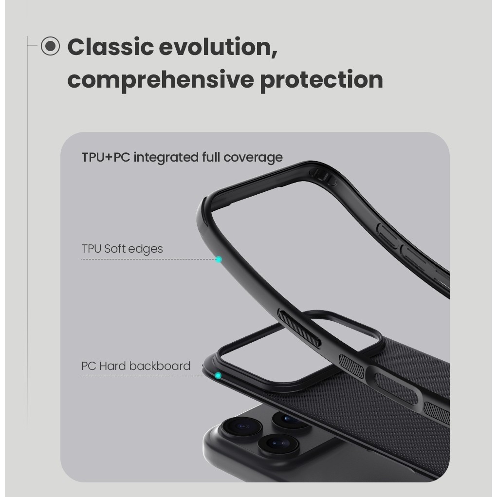 Nillkin Cho iPhone 17 Pro Max Air Frosted Shield Pro Nam Châm Từ Tính Mờ Nhựa Cứng Ốp lưng Vỏ Bảo Vệ