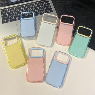 Ốp điện thoại silicon mềm Sweet Girly Candy Color Jelly cho iPhone 17Promax 17Pro 17Air 16Promax 12 13 14 15 Pro Max 11 15Plus Vỏ di động nữ chống sốc chống trượt