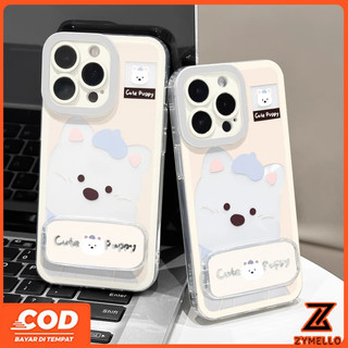 Thích hợp cho OPPO Reno 15F Reno14F Reno14 Pro Reno 13F Reno12 F Reno 11F Reno10 Reno8Z Reno7Z Reno8T Reno5 Reno4 Reno6zTags: Vỏ điện thoại TPU chống sốc có gương cho chó con rỗng