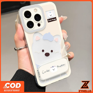 Thích hợp cho OPPO Reno 15F Reno14F Reno14 Pro Reno 13F Reno12 F Reno 11F Reno10 Reno8Z Reno7Z Reno8T Reno5 Reno4 Reno6zTags: Vỏ điện thoại TPU chống sốc có gương cho chó con rỗng