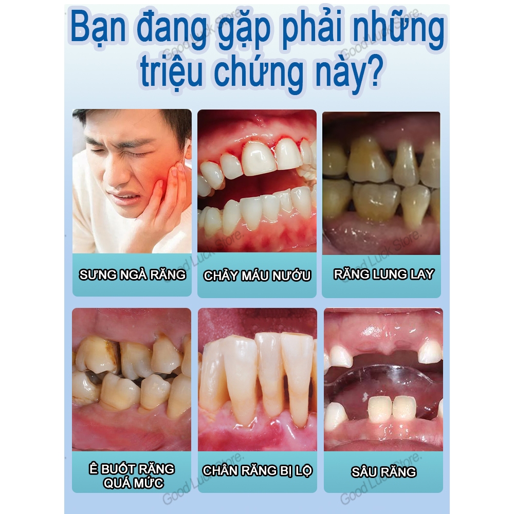 Giải quyết 99,99% các vấn đề về kẹo cao su Dầu đinh hương cho đau răng hôi miệng nướu đau răng giảm đau răng phun