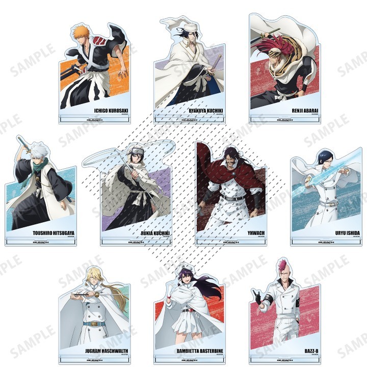 Bleach TYBW Acrylic Standee Urahara Byakuya Nửa Cơ Thể Hình Anime Merch Bộ Sưu Tập Quà Tặng Cho Người Hâm Mộ
