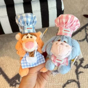 Đồ chơi sang trọng đầu bếp làm bằng tay Eeyore Tigger