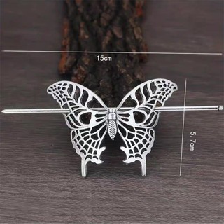 Kẹp Tóc Bướm Kim Loại Rỗng, Phong Cách Retro Trung Quốc, Thích Hợp Để Thắt Tóc Và Trang Điểm Thời Trang