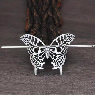 Kẹp Tóc Bướm Kim Loại Rỗng, Phong Cách Retro Trung Quốc, Thích Hợp Để Thắt Tóc Và Trang Điểm Thời Trang