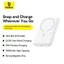 Sạc dự phòng 22.5W FM11 Baseus không dây mini 10000mah có nam châm tự động bật/ tắt thích hợp