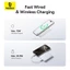Sạc dự phòng 22.5W FM11 Baseus không dây mini 10000mah có nam châm tự động bật/ tắt thích hợp