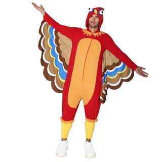 Người lớn Thanksgiving gà tây pajama trang phục Trang phục cosplay unisex hình động vật ngộ nghĩnh cho người lớn, phù hợp lễ hội và Halloween