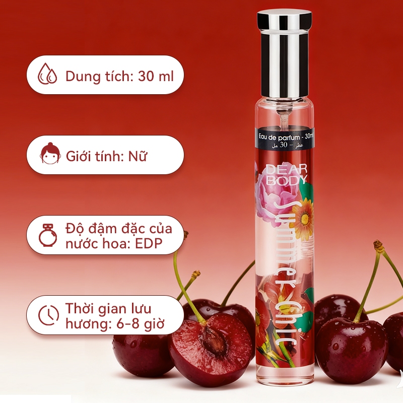 ✨Cái thứ hai nửa giá✨[Summer Chic] Nước hoa UK Luxury 30ml | Ghi chú gỗ hoa | Hương Thơm Lâu Dài Nước hoa nữ