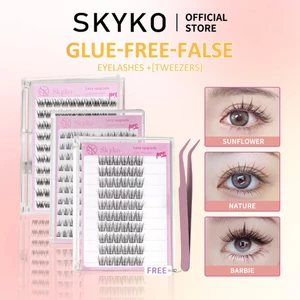 Miếng dán lông mi giả không keo SKYKO 120 chiếc Lông mi có thể tái sử dụng