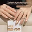 Bộ 2 Chai Sơn Móng Tay Keo Nhấp Nháy Móng Tay Sequin Thích Hợp Cho diy Need Lighting Cat Eye Gel