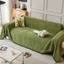 Bọc Ghế Sofa Chống Trượt Có Thể Đảo Ngược, Bọc Sofa Nhung Màu Trơn Có Tua Rua, Có Thể Giặt Được, Chống Mèo Cào, Bảo Vệ Đồ Nội Thất Ghế Sofa Đa Năng Cho Ghế Sofa Hình Chữ L, Ghế Dài, Ghế Futon
