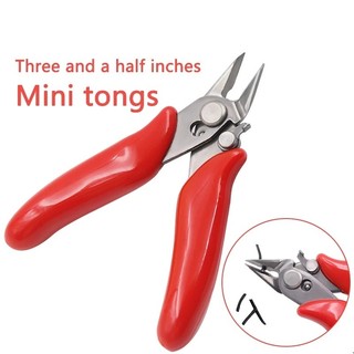Kìm chéo 3,5 Inch Dụng cụ cắt dây Cắt tỉa Kéo cắt dây thép không gỉ Dụng cụ cầm tay