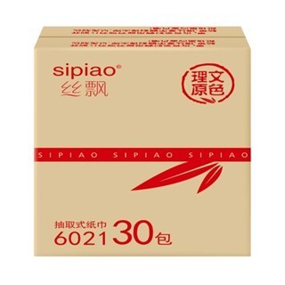[HOT] Giấy lụa mềm dày 3 lớp Sipiao (6021-30) 300 chiếc mỗi gói VN 30 gói Giấy vệ sinh
