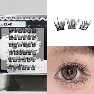 Lông mi giả tự dính GEGE BEAR 8-15MM - Nhẹ Độ nhớt cao Tự nhiên 3D uốn mi mở rộng GX3015