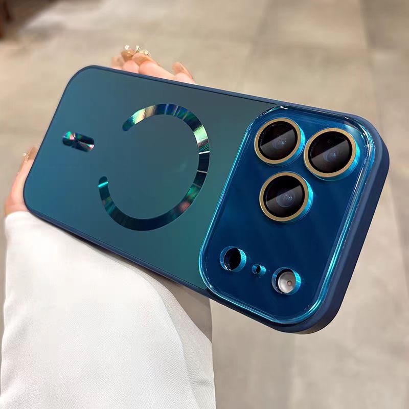 Cửa sổ lớn bằng Laser có màng ống kính cứng tương thích với iPhone 13 pro max 14 pro max 15 pro max 16 pro max 17 pro max 17 air case