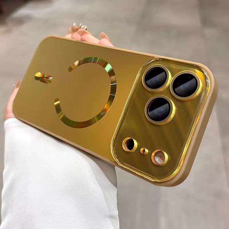 Cửa sổ lớn bằng Laser có màng ống kính cứng tương thích với iPhone 13 pro max 14 pro max 15 pro max 16 pro max 17 pro max 17 air case