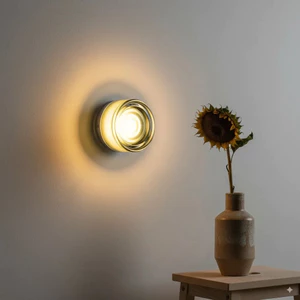 Đèn Treo Tường Hiện Đại Và Đơn Giản Buồng Ngủ Đèn Cạnh Giường Ngủ Đèn Tường Nền Phòng Khách Đèn LED Dán Tường Tròn Acrylic