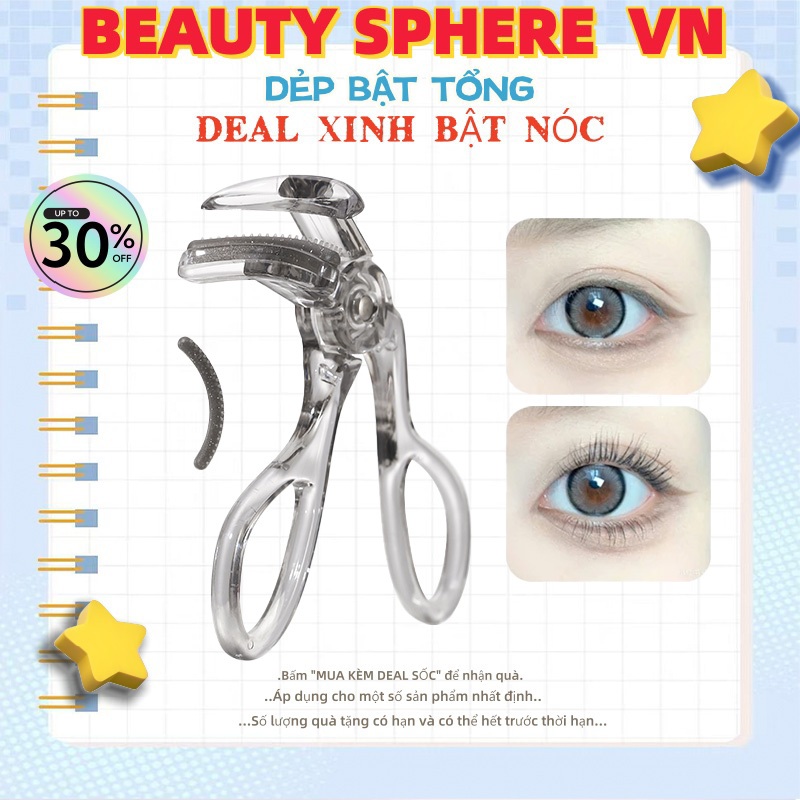 Máy uốn mi Xixi một lần, góc rộng một phần, thân thiện với người mới bắt đầu, uốn cong tự nhiên, không kéo