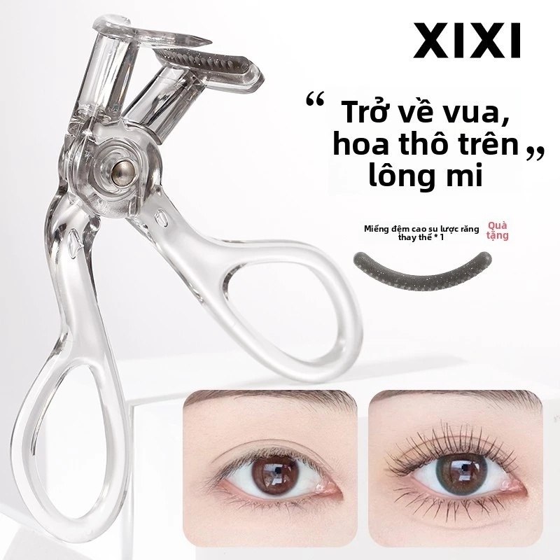 Máy uốn mi Xixi một lần, góc rộng một phần, thân thiện với người mới bắt đầu, uốn cong tự nhiên, không kéo