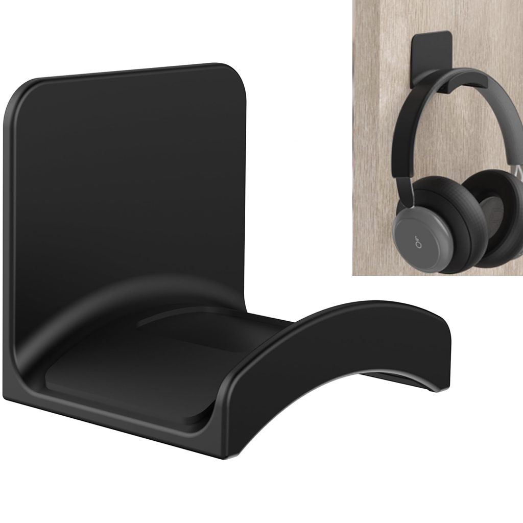 Giá treo tai nghe & tay cầm – Móc dán 3M gắn bàn / tường | Phù hợp AirPods Max, Sony, Beats, JBL, Xbox, PS5