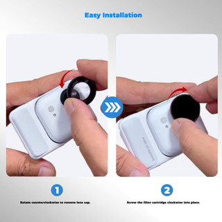 Dành Cho Insta360 GO Ultra Siêu Quang Kính Lọc ND Lọc CPL Phân Cực Lọc Màu Đen Mềm Lọc Chống Mạnh UV Lọc Chống Thấm Nước Floter Phụ Kiện Camera