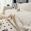 Bọc Ghế Sofa Chống Trượt Có Thể Đảo Ngược, Bọc Sofa Nhung Màu Trơn Có Tua Rua, Có Thể Giặt Được, Chống Mèo Cào, Bảo Vệ Đồ Nội Thất Ghế Sofa Đa Năng Cho Ghế Sofa Hình Chữ L, Ghế Dài, Ghế Futon