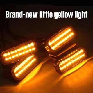 Đèn LED lưới tản nhiệt trước cho Nissan Navara Pro4X, đèn chạy ban ngày bánh xe, đèn nhỏ trung tâm ô tô, 12V
