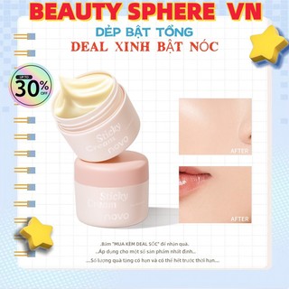 Kem nền NOVO Primer Kem dưỡng ẩm Kem che khuyết điểm mờ tự nhiên Trang điểm