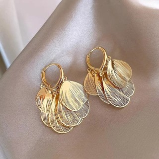 Bông tai tua rua thiết kế cánh bướm nhẹ nhàng, phong cách hiện đại cao cấp