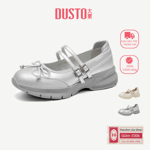 DUSTO Mary Jane Giày Nữ Giày Tròn Đế Dày DW25Q1158A