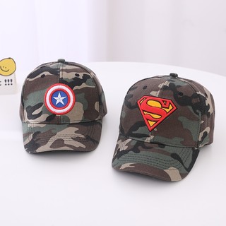 Mũ bóng chày hoạt hình trẻ em có họa tiết truyện tranh Marvel cho bé trai và bé gái Mũ thích hợp cho bé 2-7 tuổi
