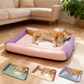 Giường cho chó, Giường Sofa cho thú cưng chống thấm nước, Thảm cho thú cưng bền bằng vải Oxford mọi thời tiết, Giường cho mèo chống trượt cho thùng mèo con ngoài trời trong nhà