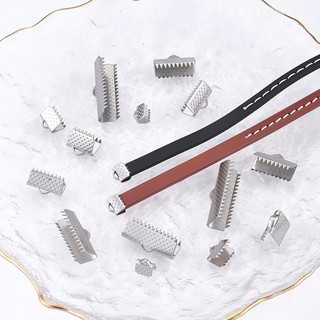 Kẹp phụ kiện handmade thép không gỉ cho trang sức dây da và khóa