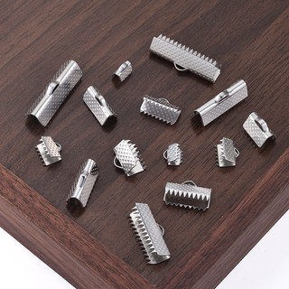 Kẹp phụ kiện handmade thép không gỉ cho trang sức dây da và khóa